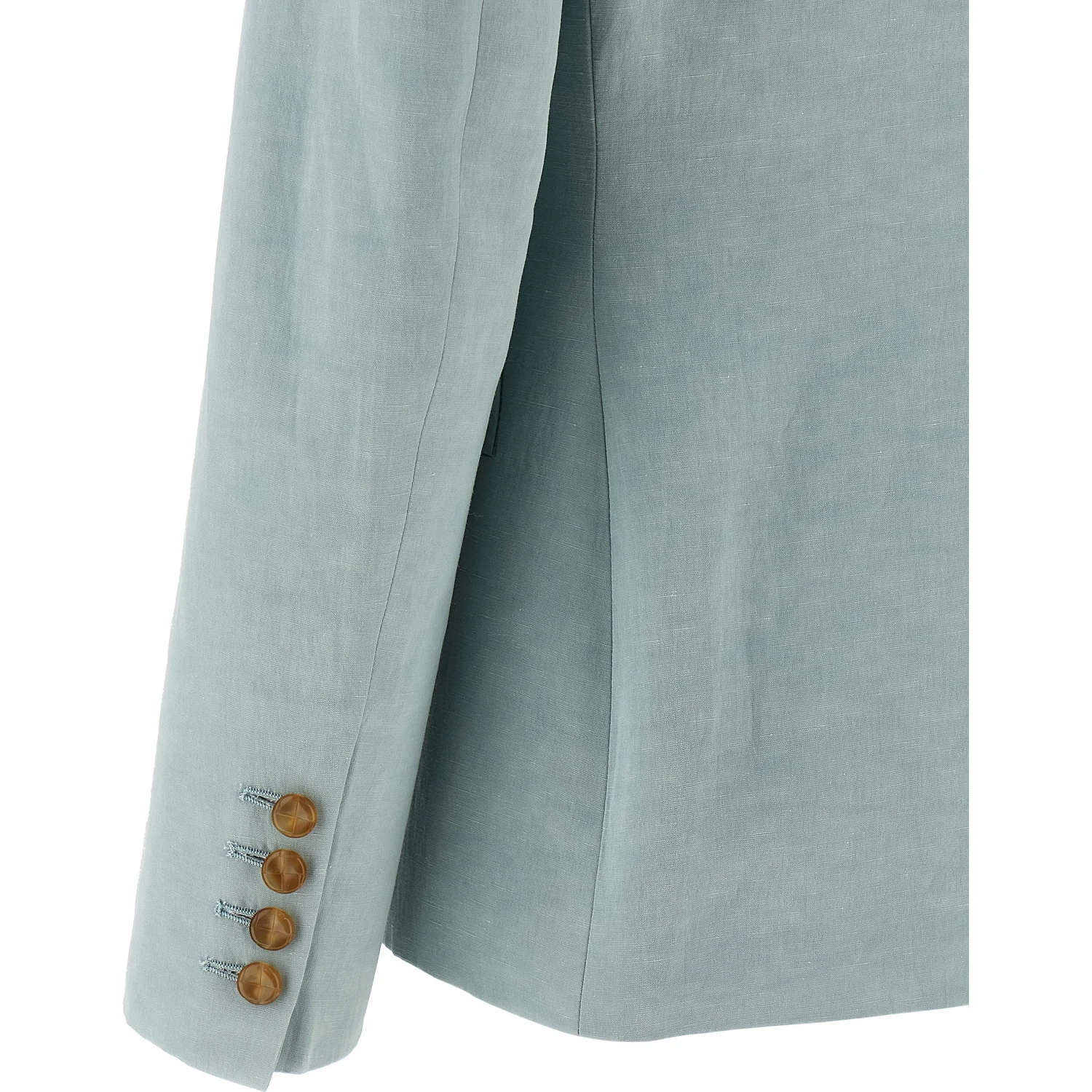 Blue Silk Blazer