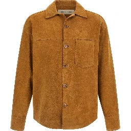 Brown Lamb Leather Leather Jacket