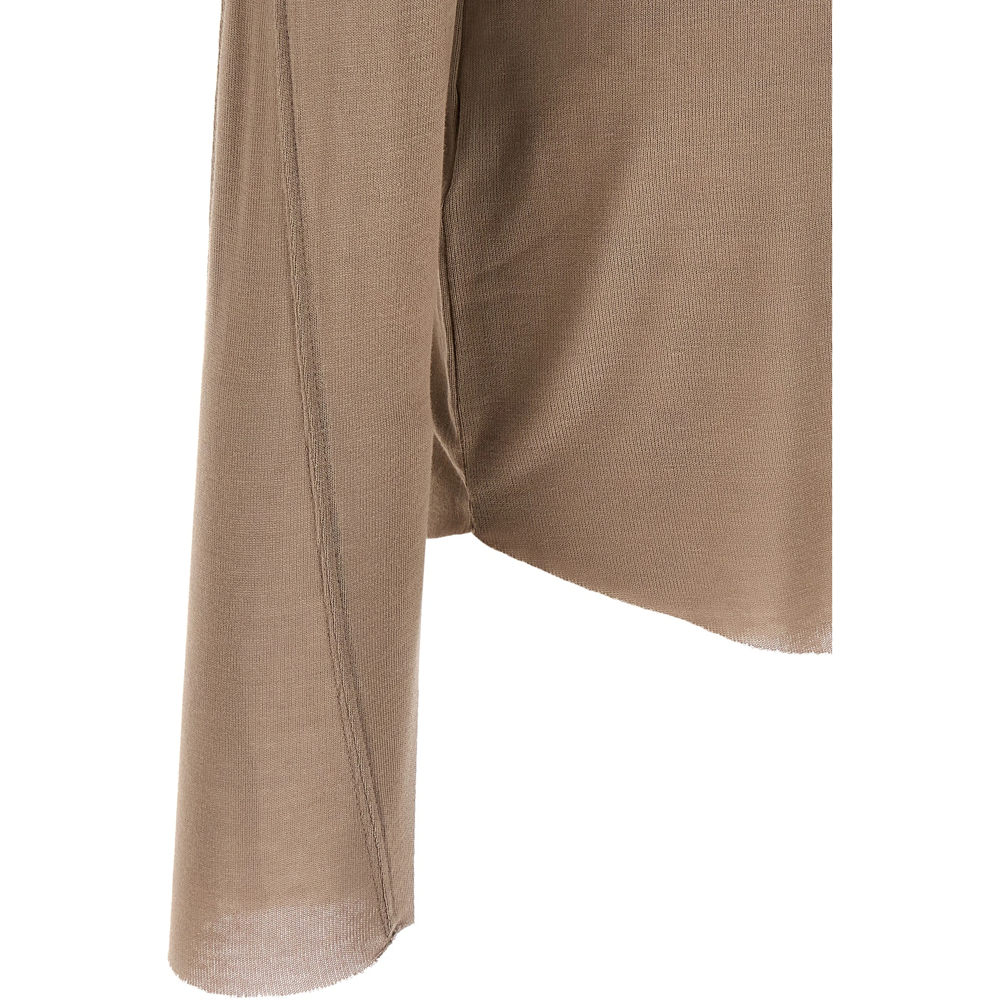 Gray Viscose T-Shirt