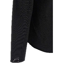 Black Cotton Blouse