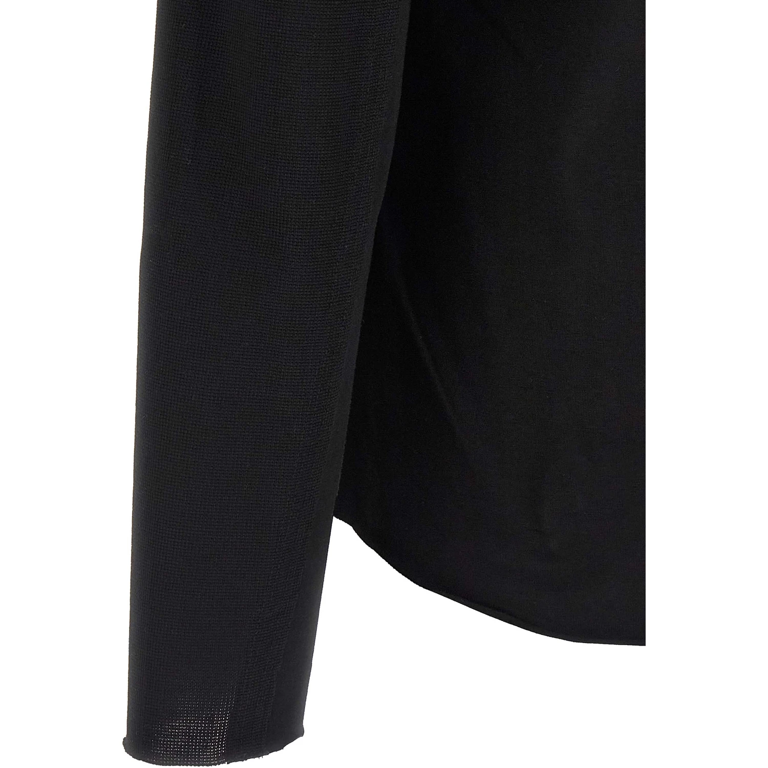 Black Cotton Blouse