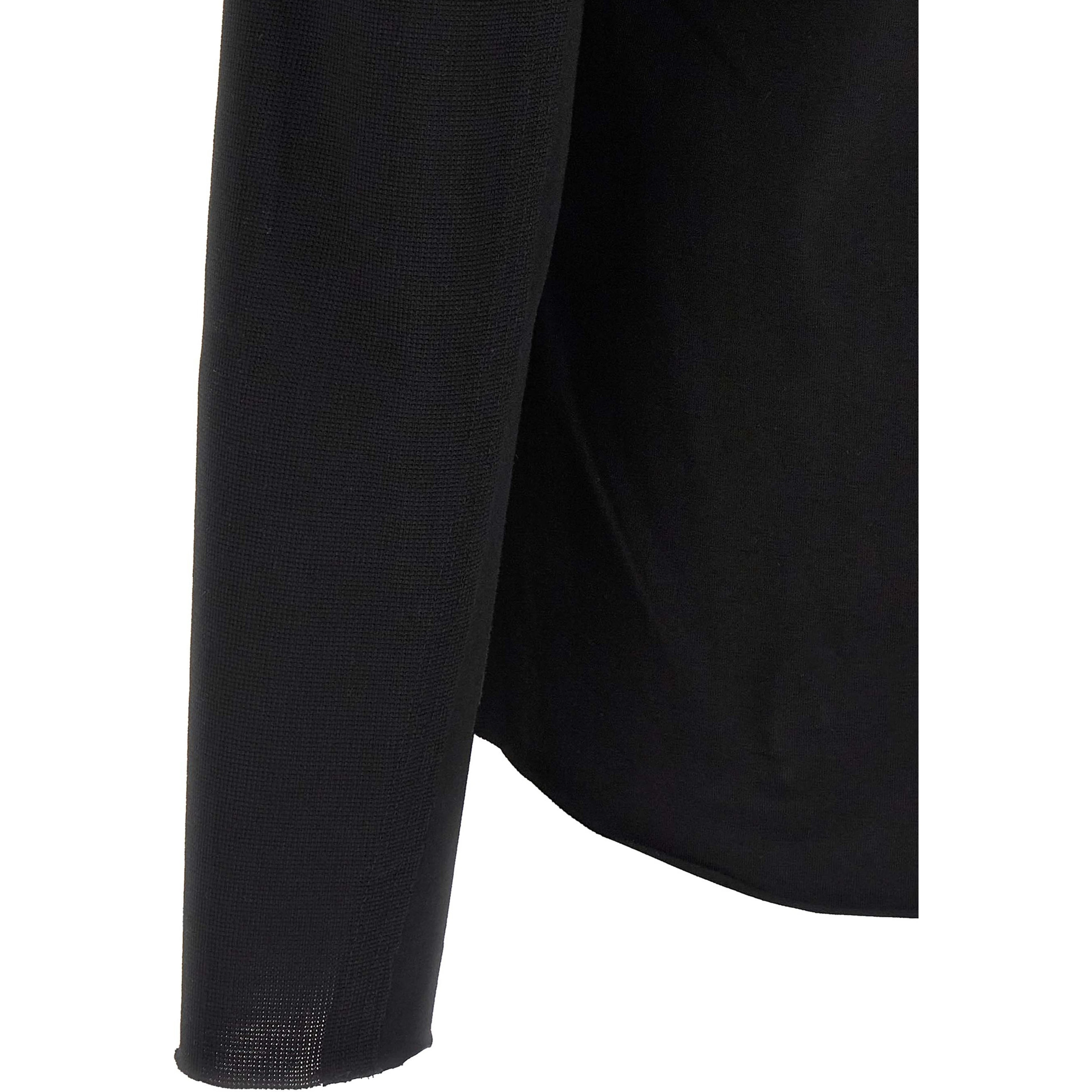 Black Cotton Blouse