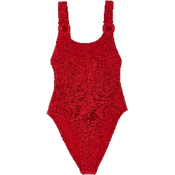 Multicolor Polyamide One-Piece Swimsuit