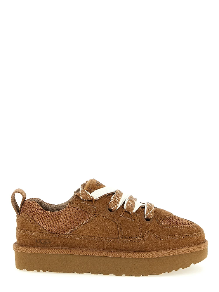 Brown Leather Sneakers