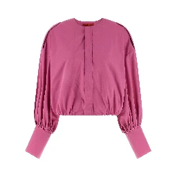 Fuchsia Cotton Blouse