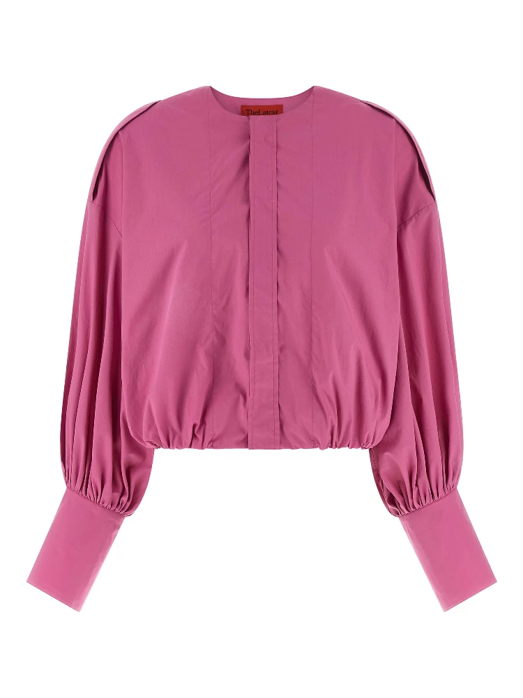 Fuchsia Cotton Blouse
