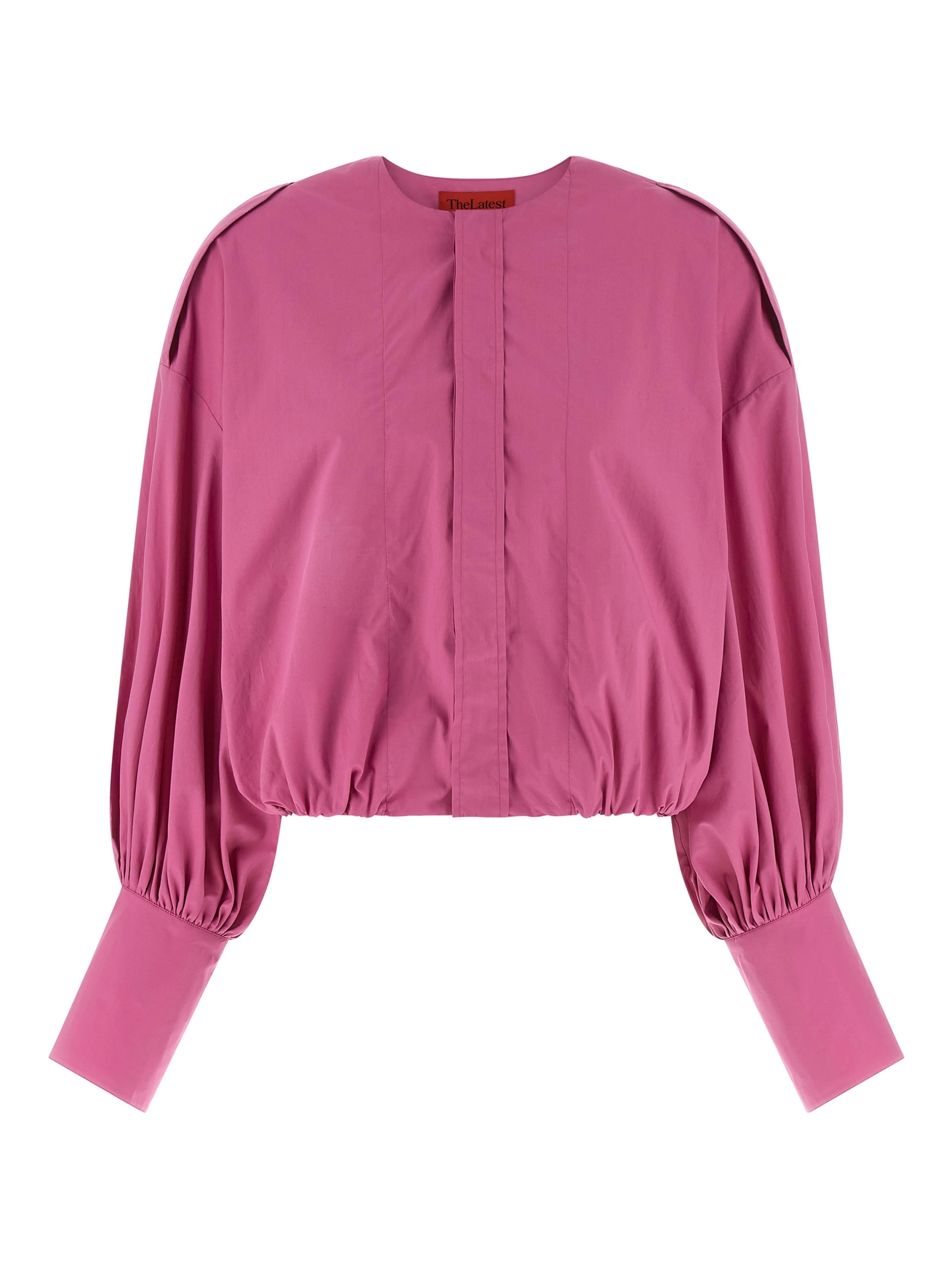 Fuchsia Cotton Blouse