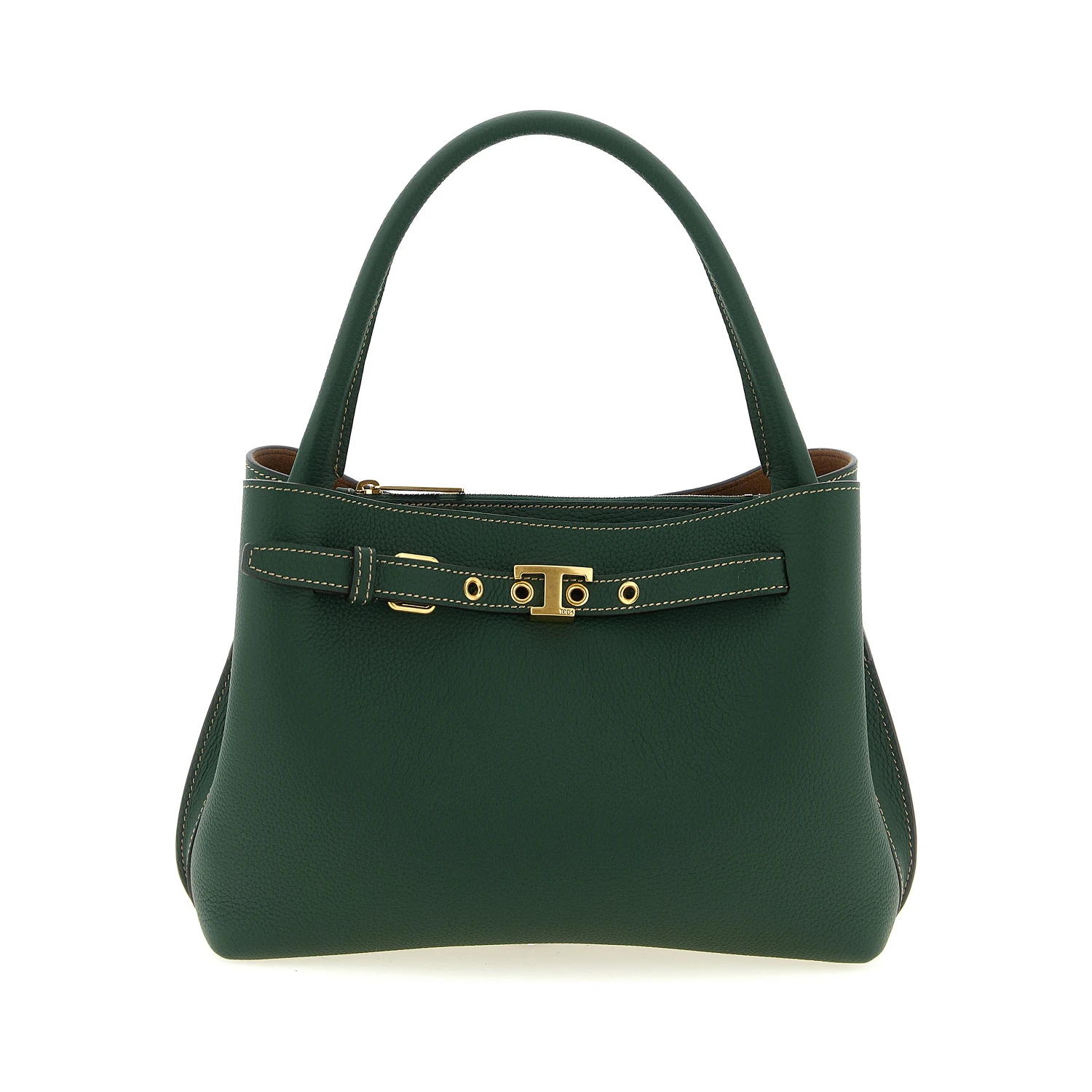 Bicolor Calfskin Handbag