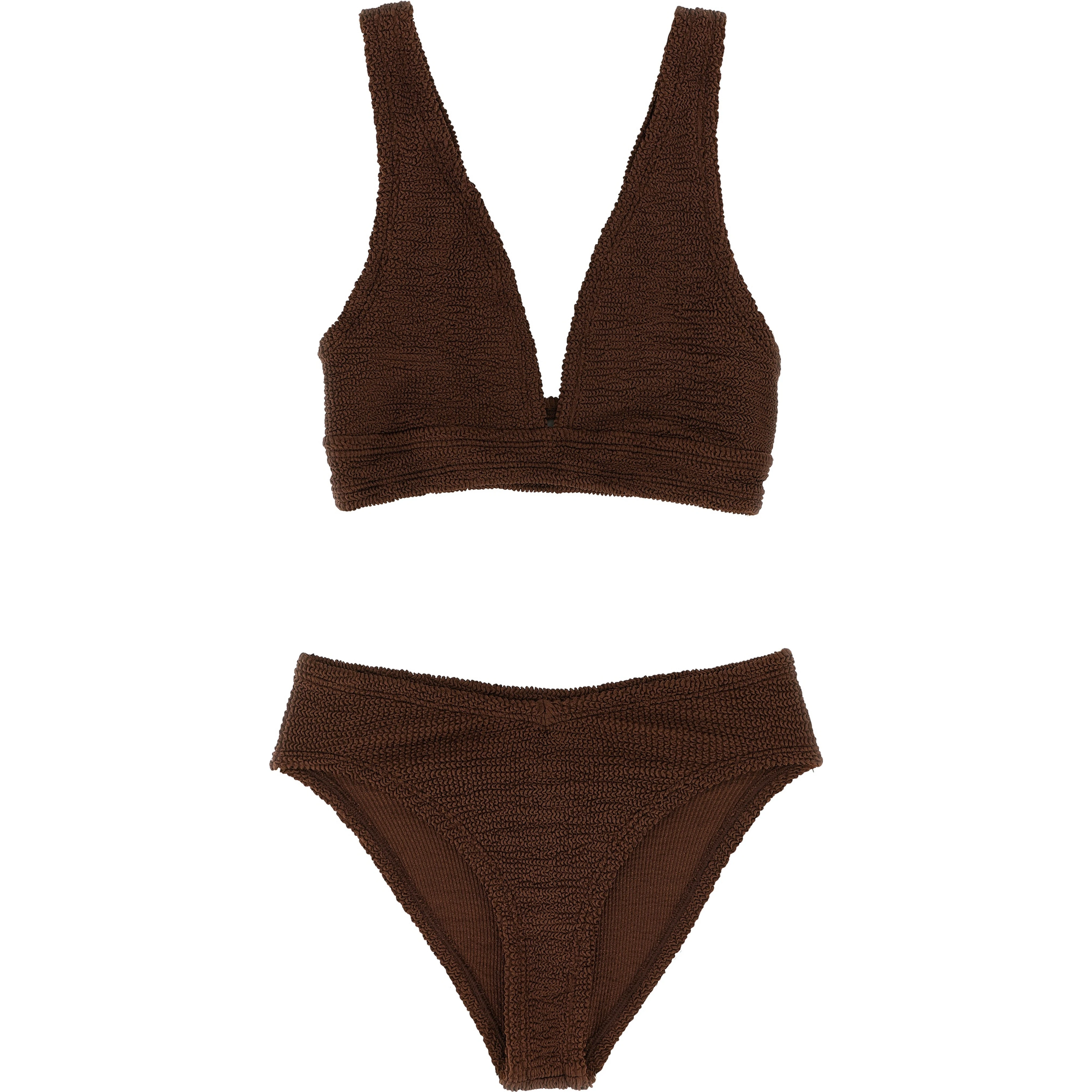 Brown Polyamide Bikini
