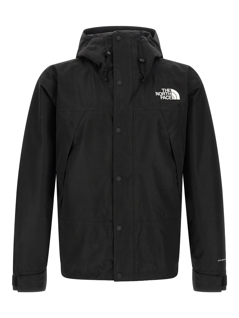 Black Polyester Shell Jacket