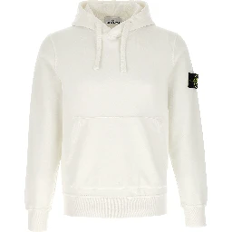 White Cotton Sweatshirt