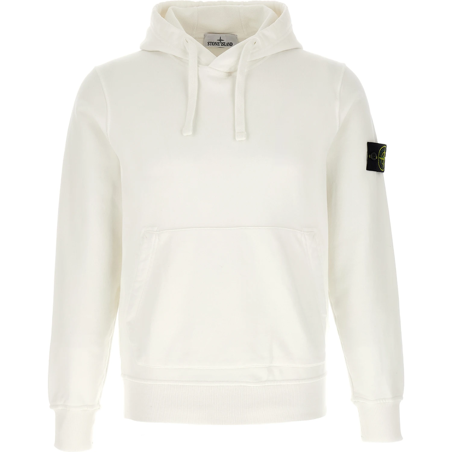 White Cotton Sweatshirt
