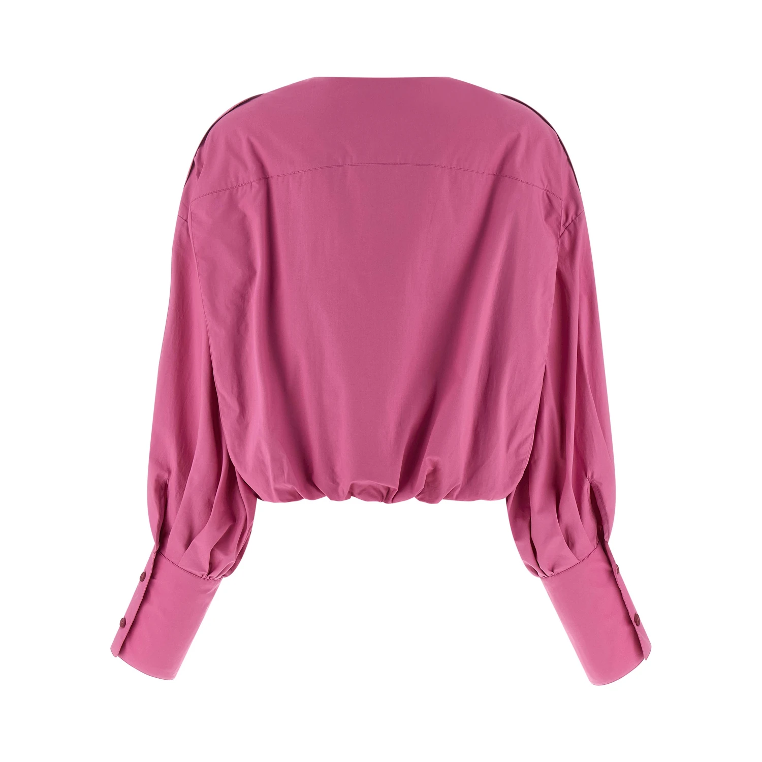 Fuchsia Cotton Blouse