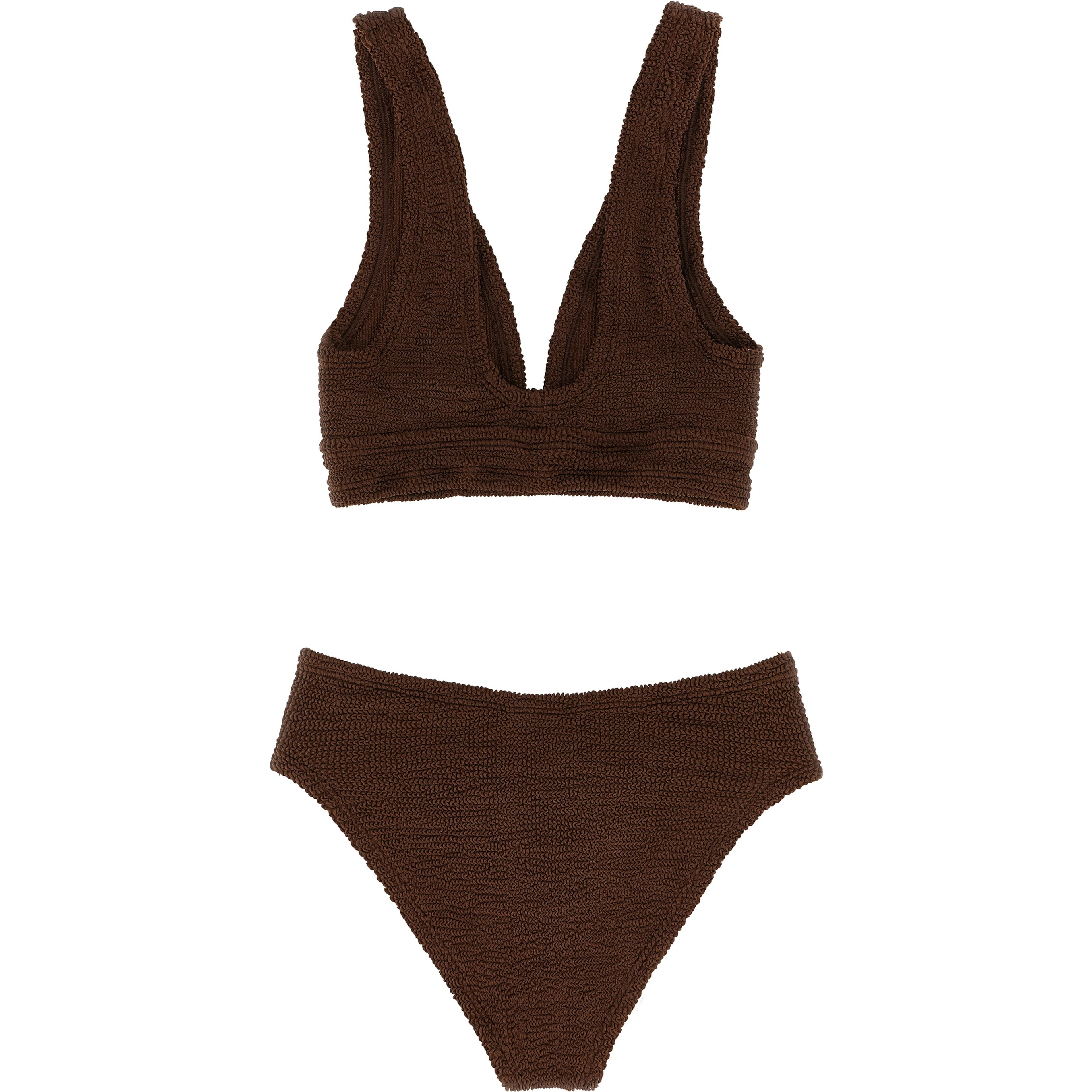 Brown Polyamide Bikini