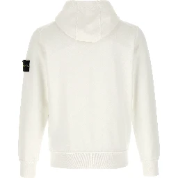White Cotton Sweatshirt