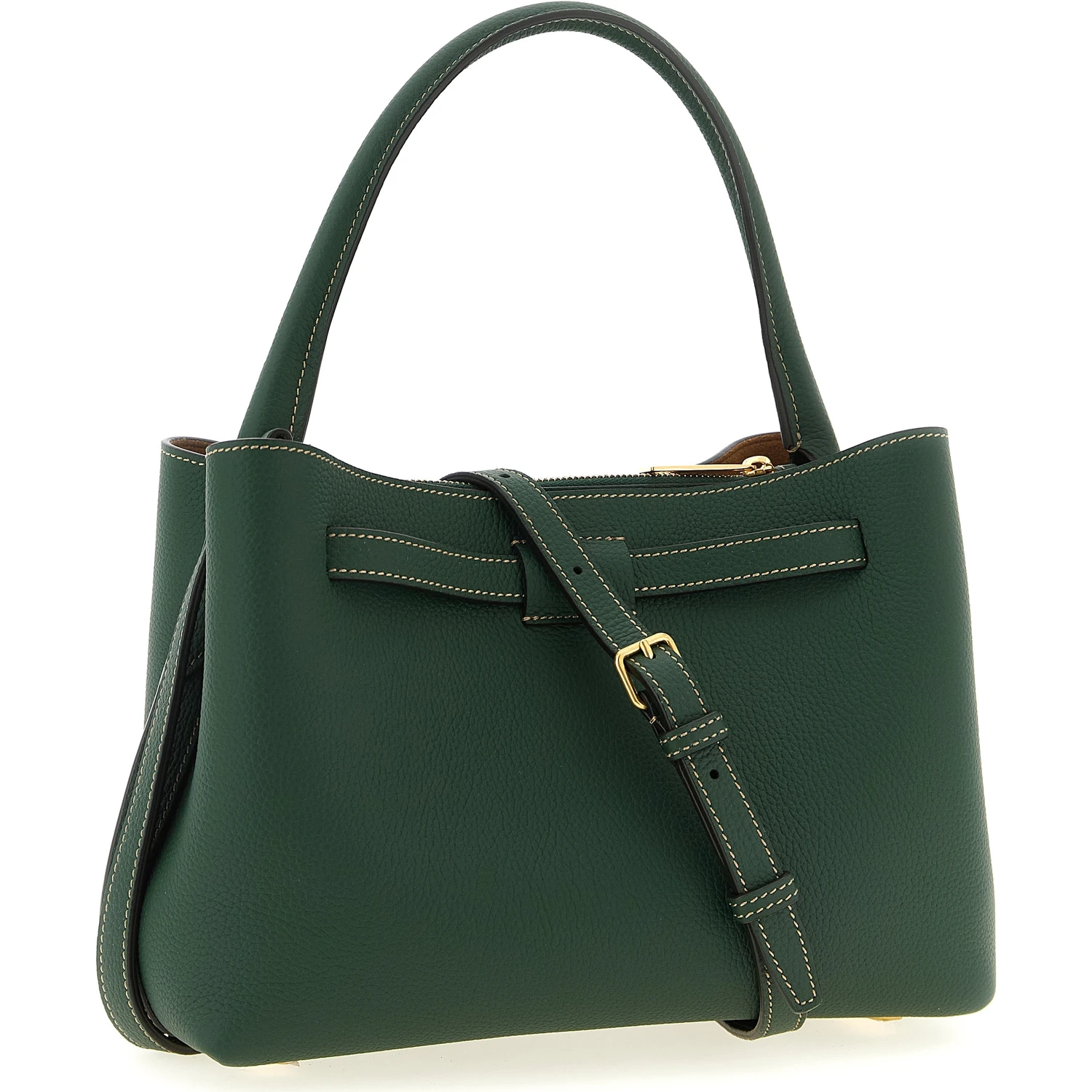 Bicolor Calfskin Handbag