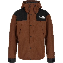 Brown Polyester Shell Jacket