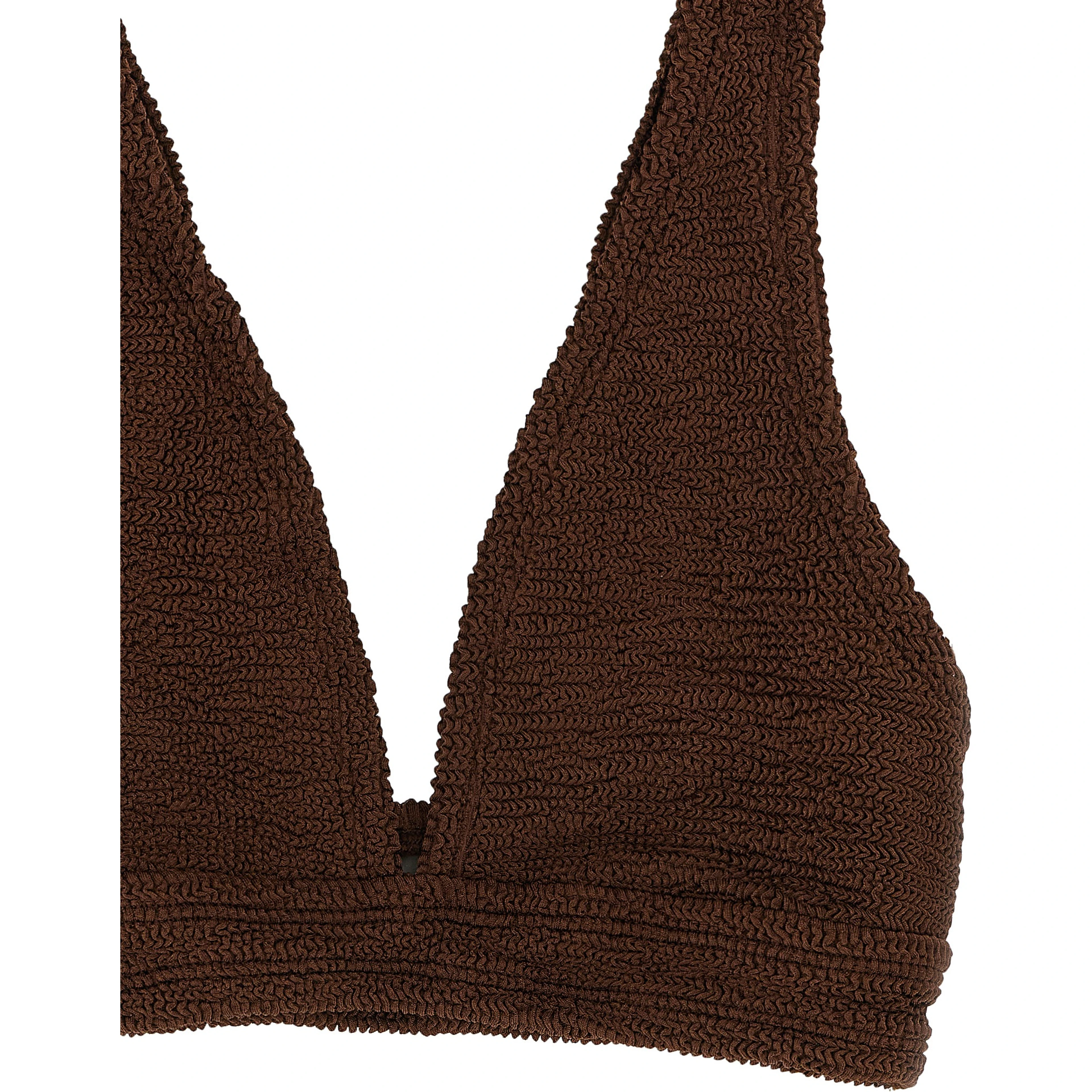 Brown Polyamide Bikini