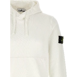 White Cotton Sweatshirt