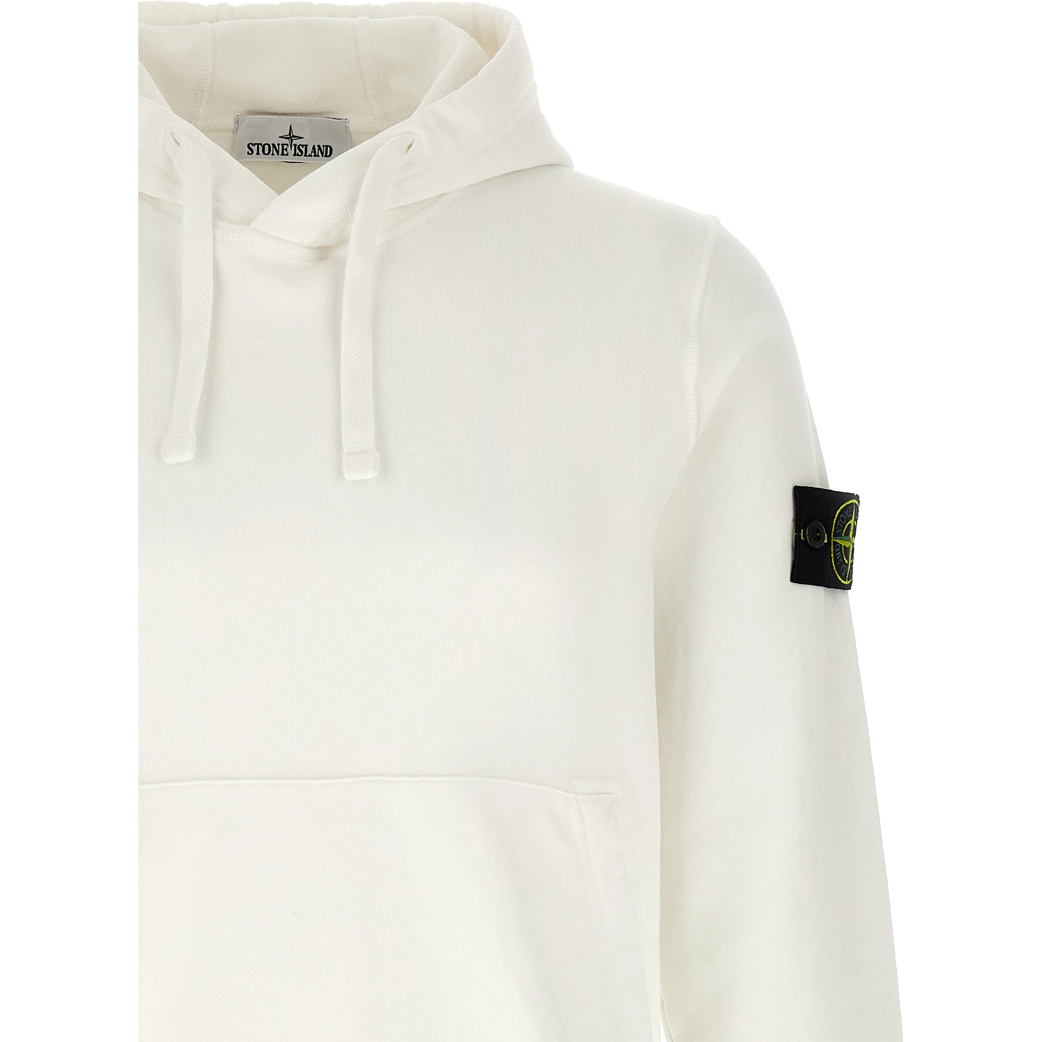 White Cotton Sweatshirt