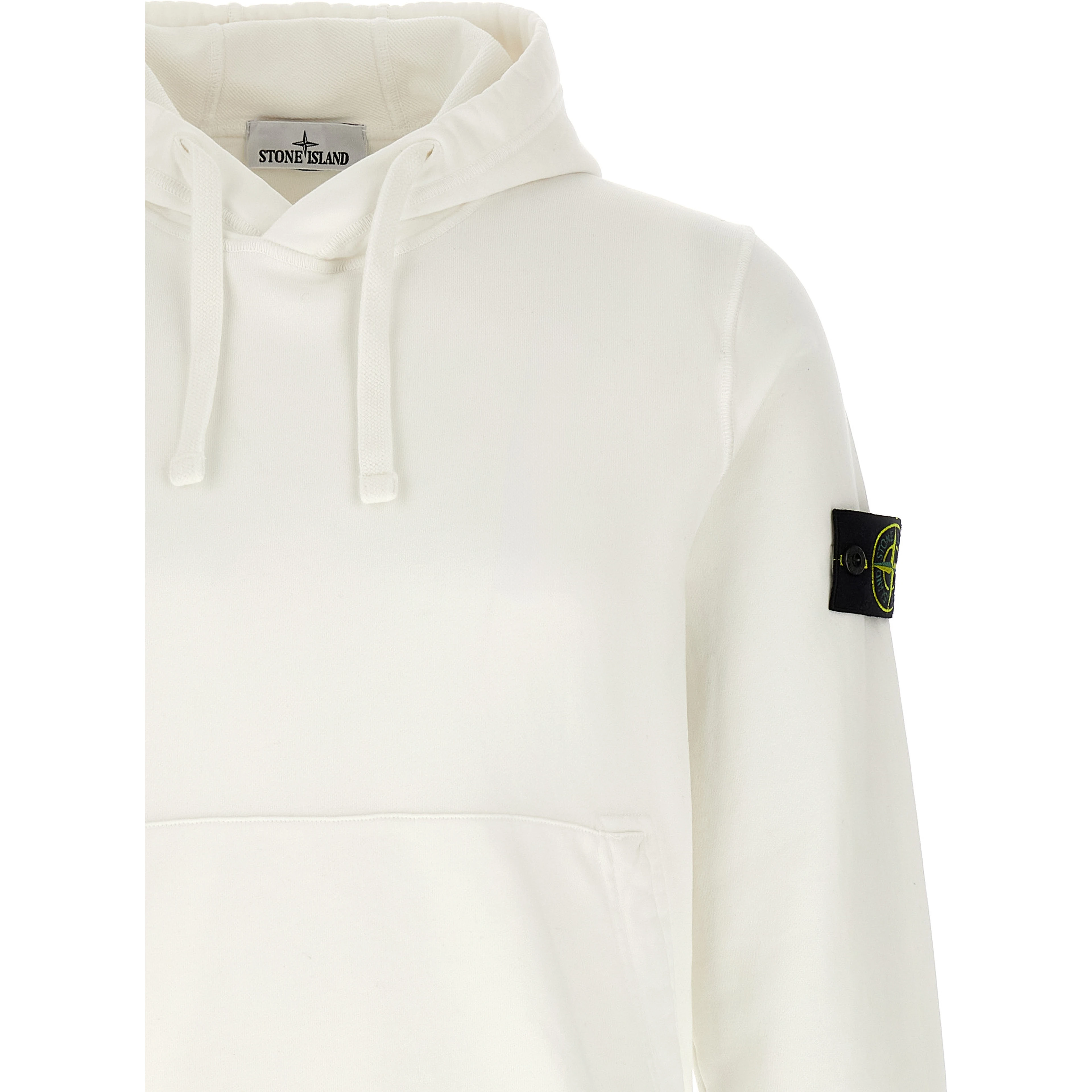 White Cotton Sweatshirt