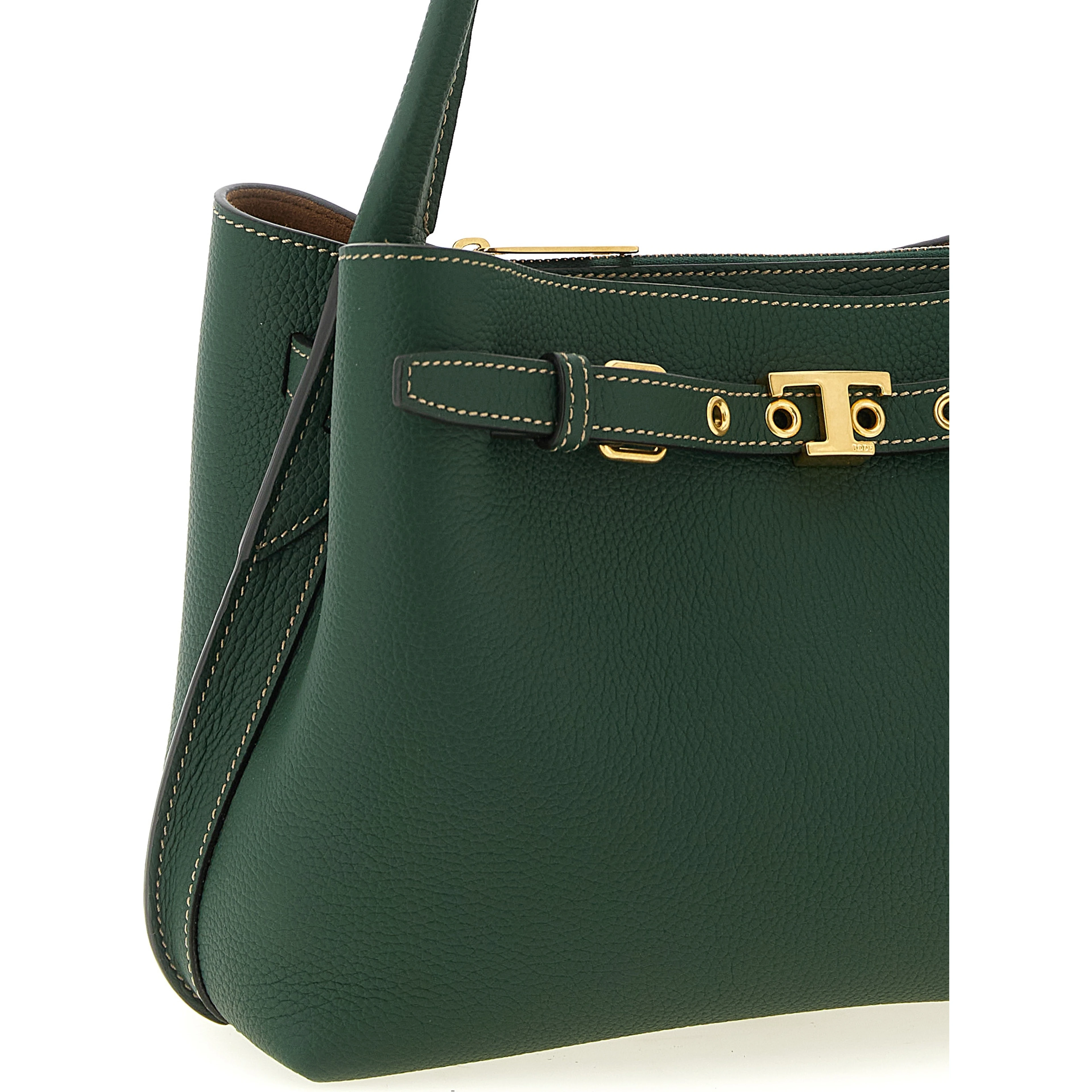 Bicolor Calfskin Handbag