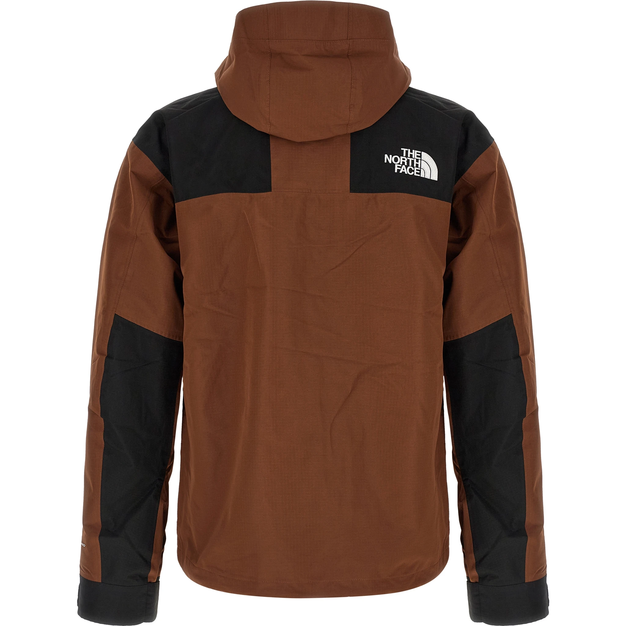 Brown Polyester Shell Jacket