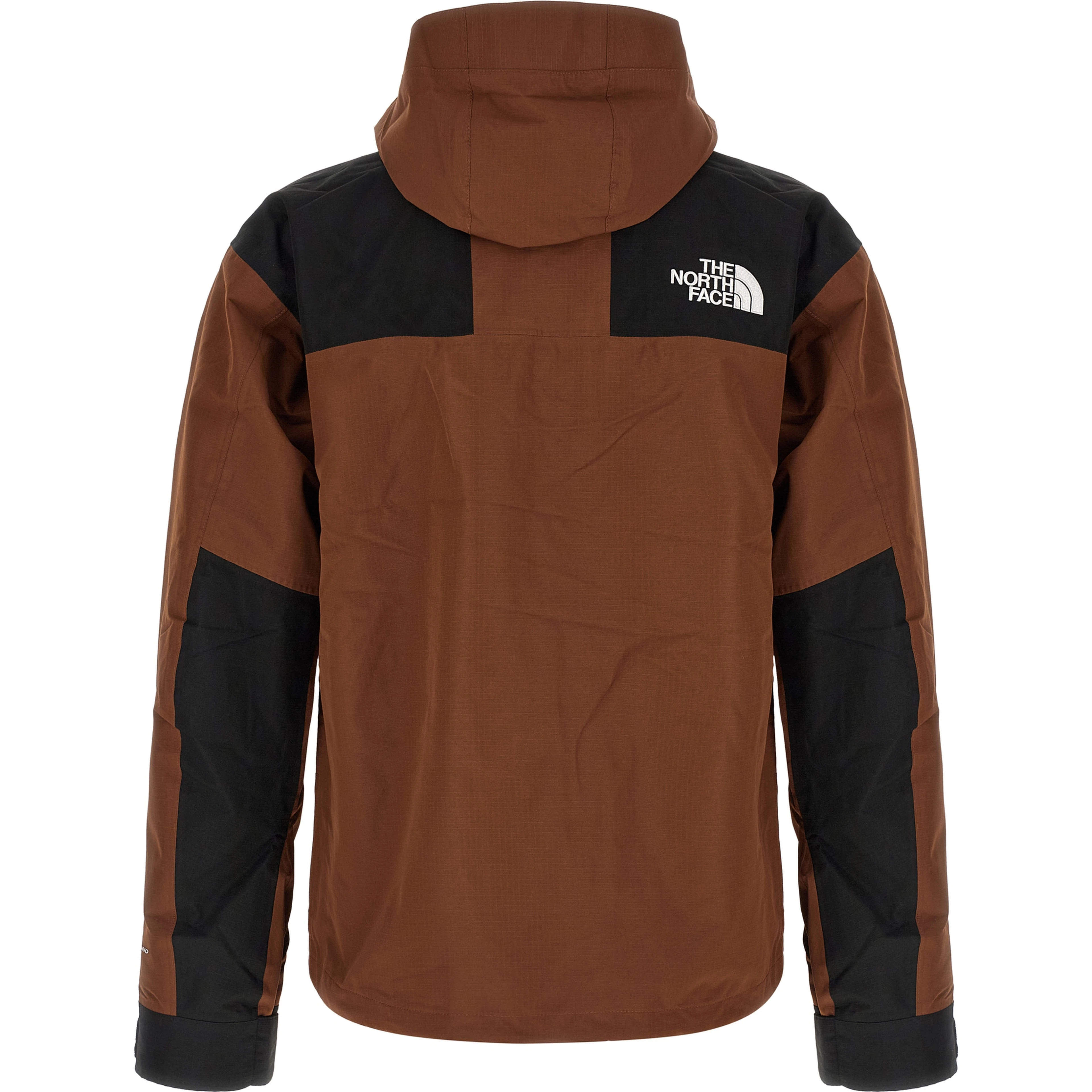 Brown Polyester Shell Jacket