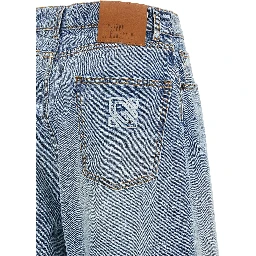 Multicolor Cotton Bermuda Shorts
