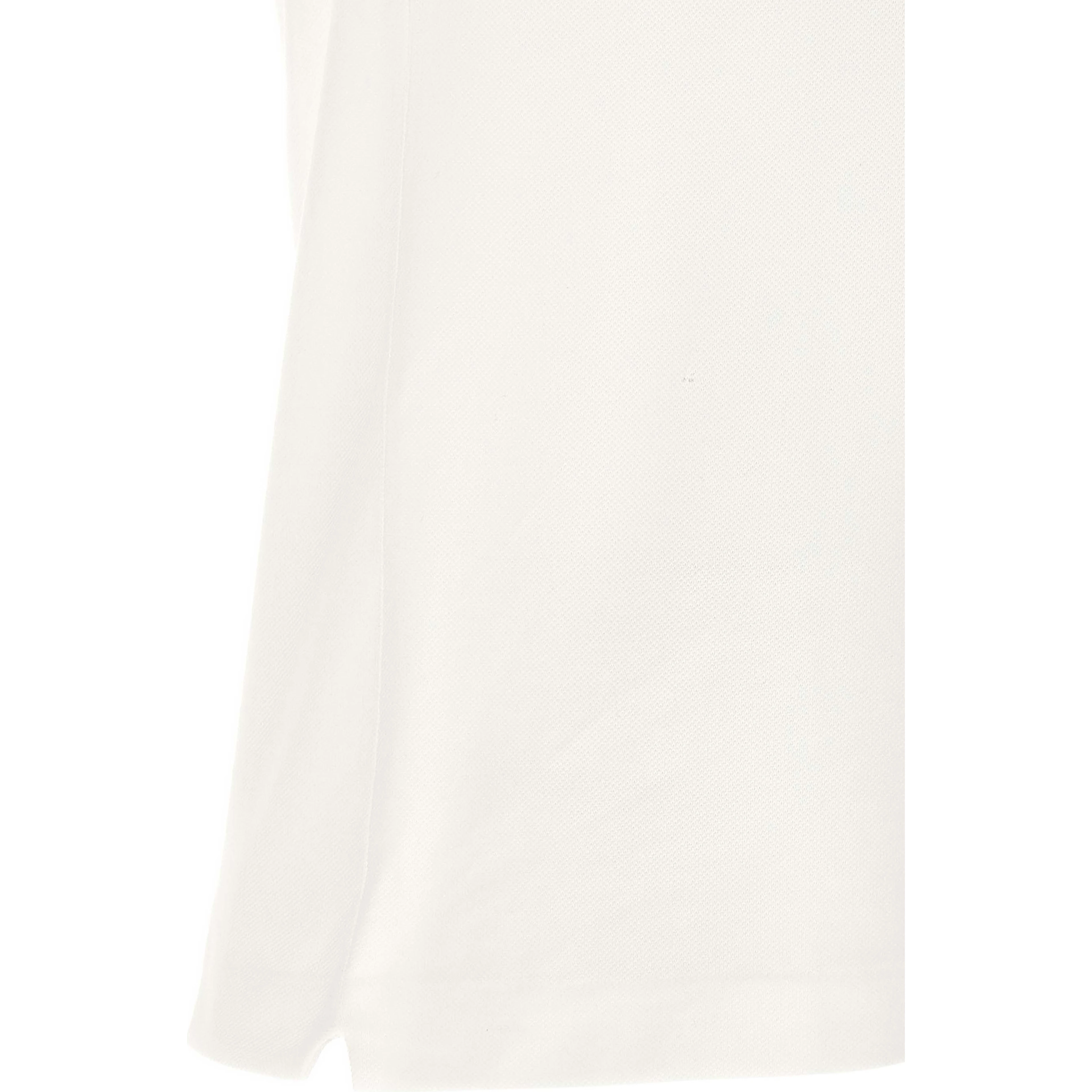 White Cotton Polo Shirt