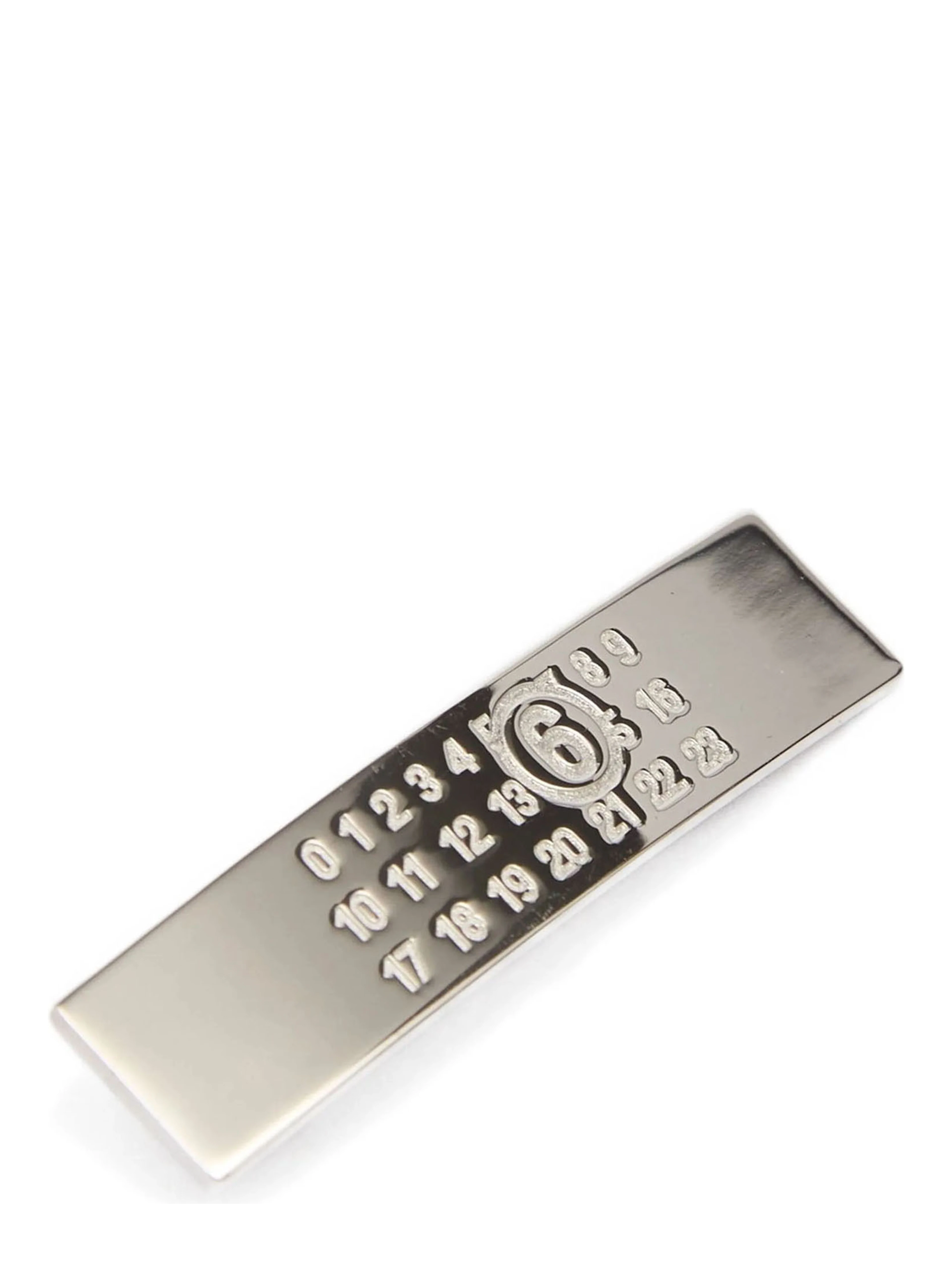 Silver Brass Hair Clip