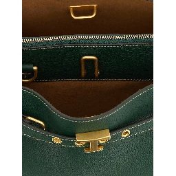 Bicolor Calfskin Handbag
