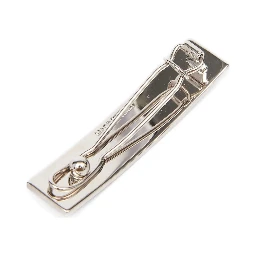 Silver Brass Hair Clip