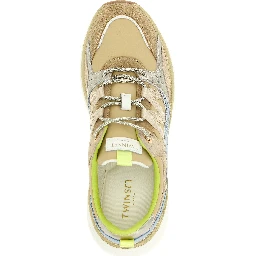 Multicolor Polyethylene Athletic Sneakers