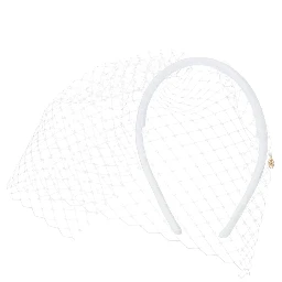 White Polyamide Headband