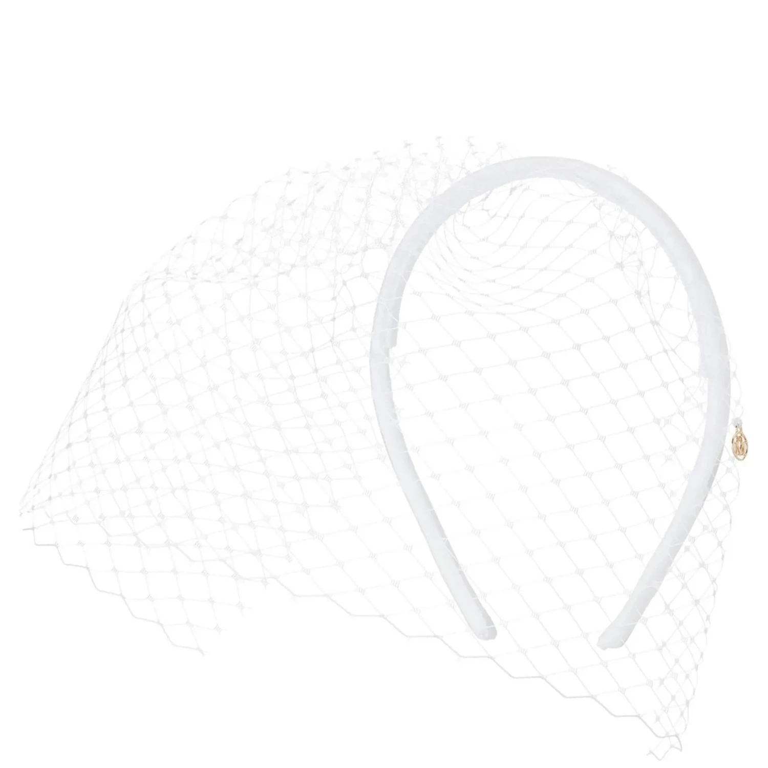 White Polyamide Headband