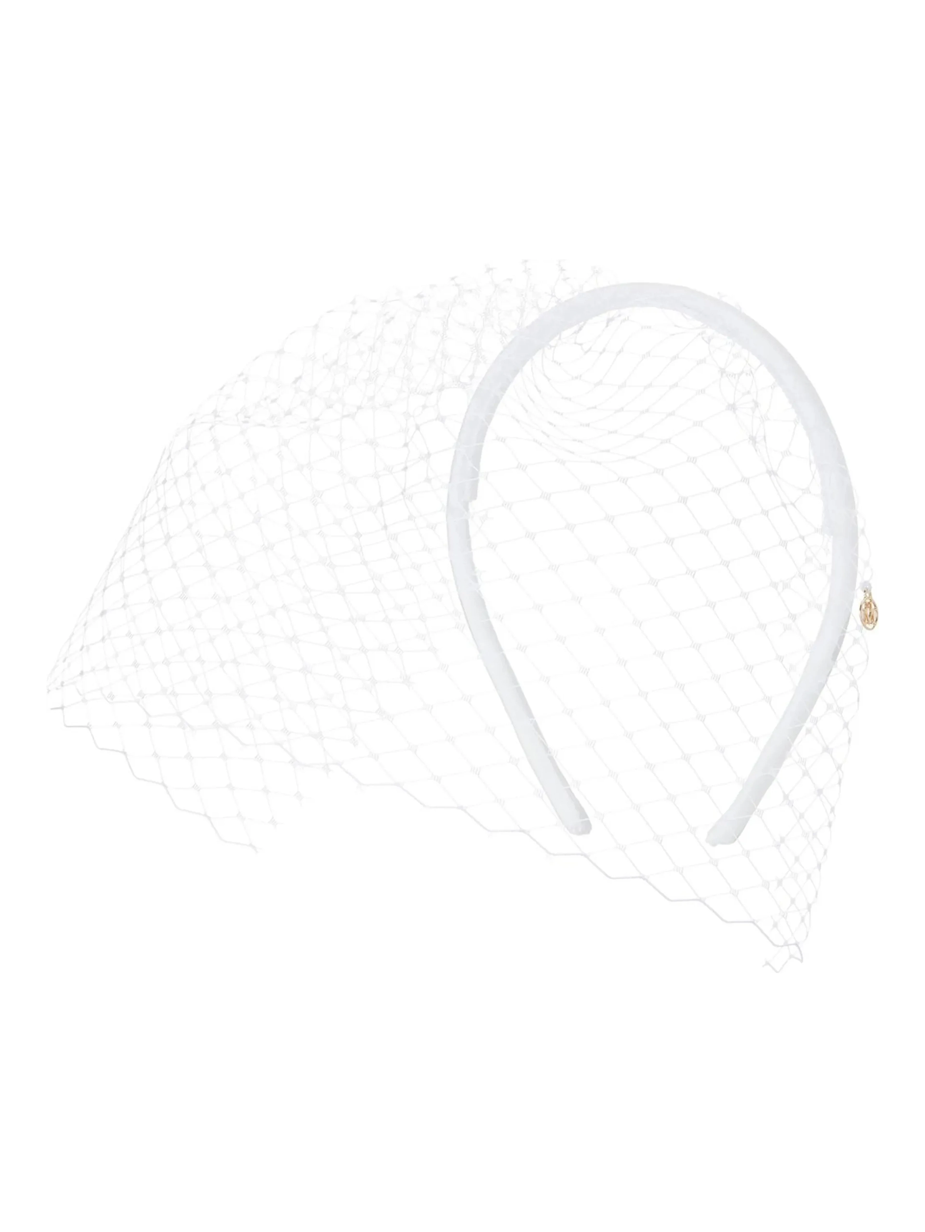 White Polyamide Headband