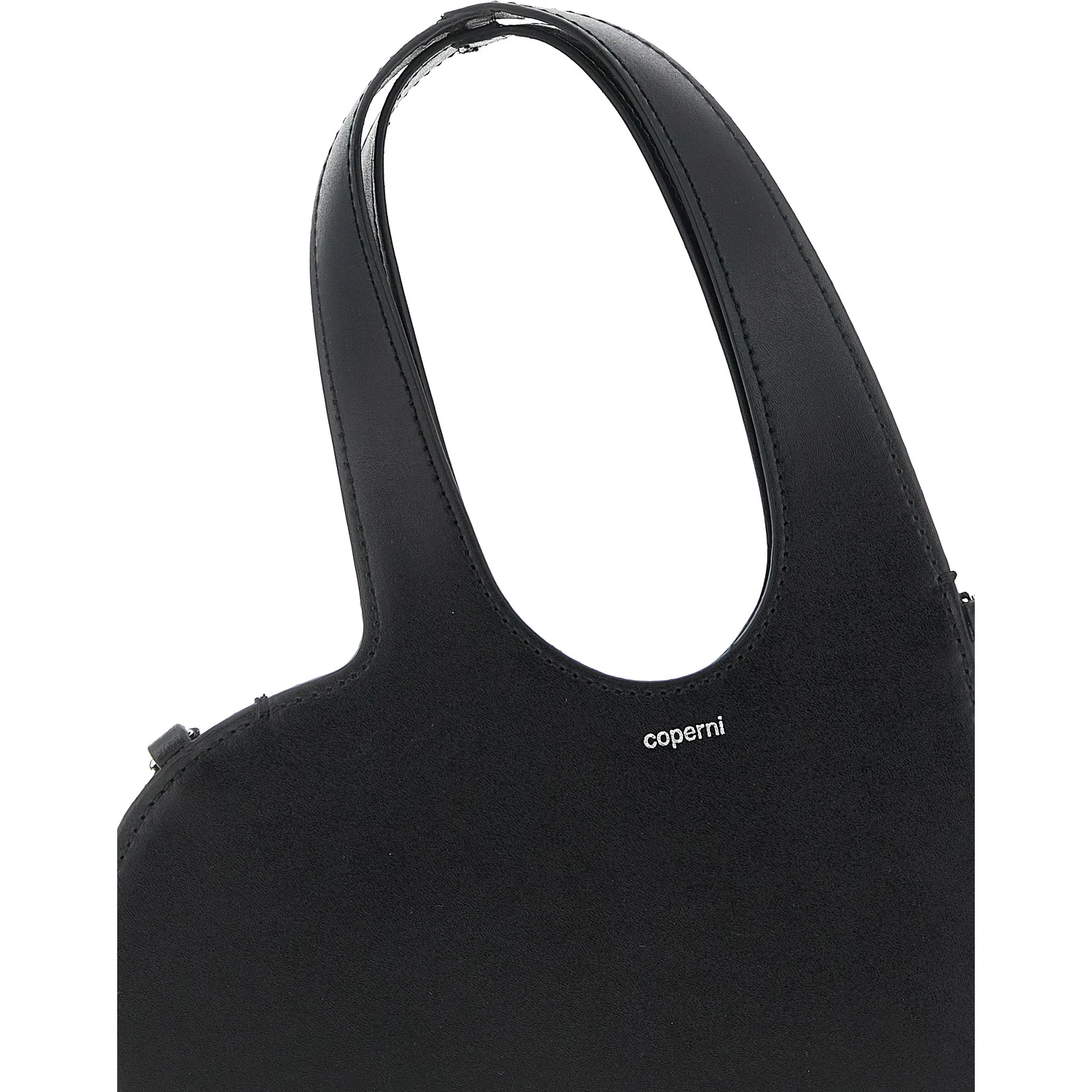 Black Cowhide Handbag