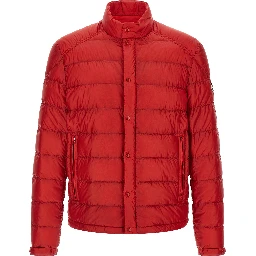 Multicolor Polyamide Full-Length Jacket
