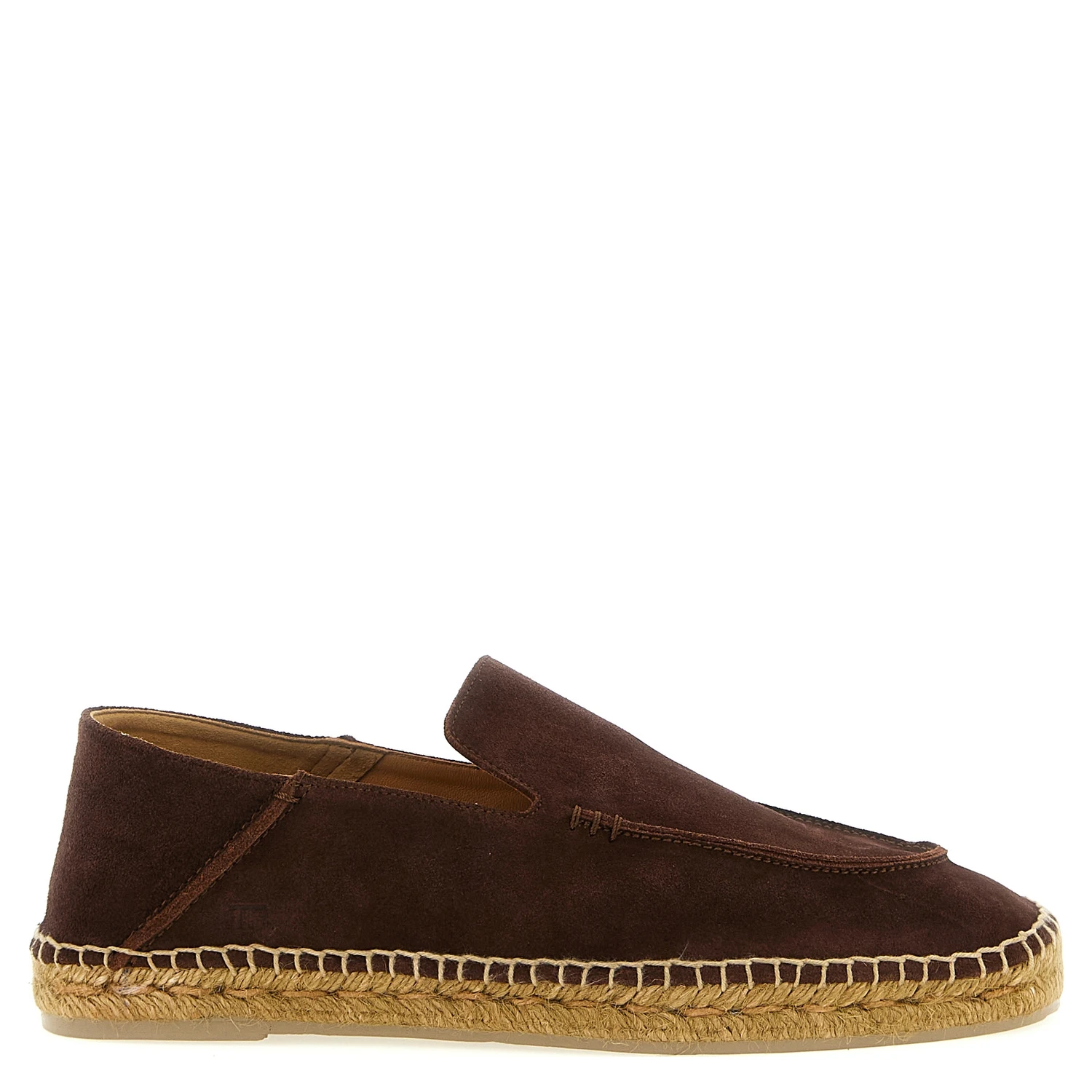 Brown Calfskin Espadrilles