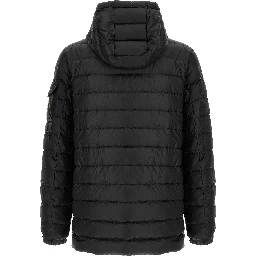Black Polyamide Parka