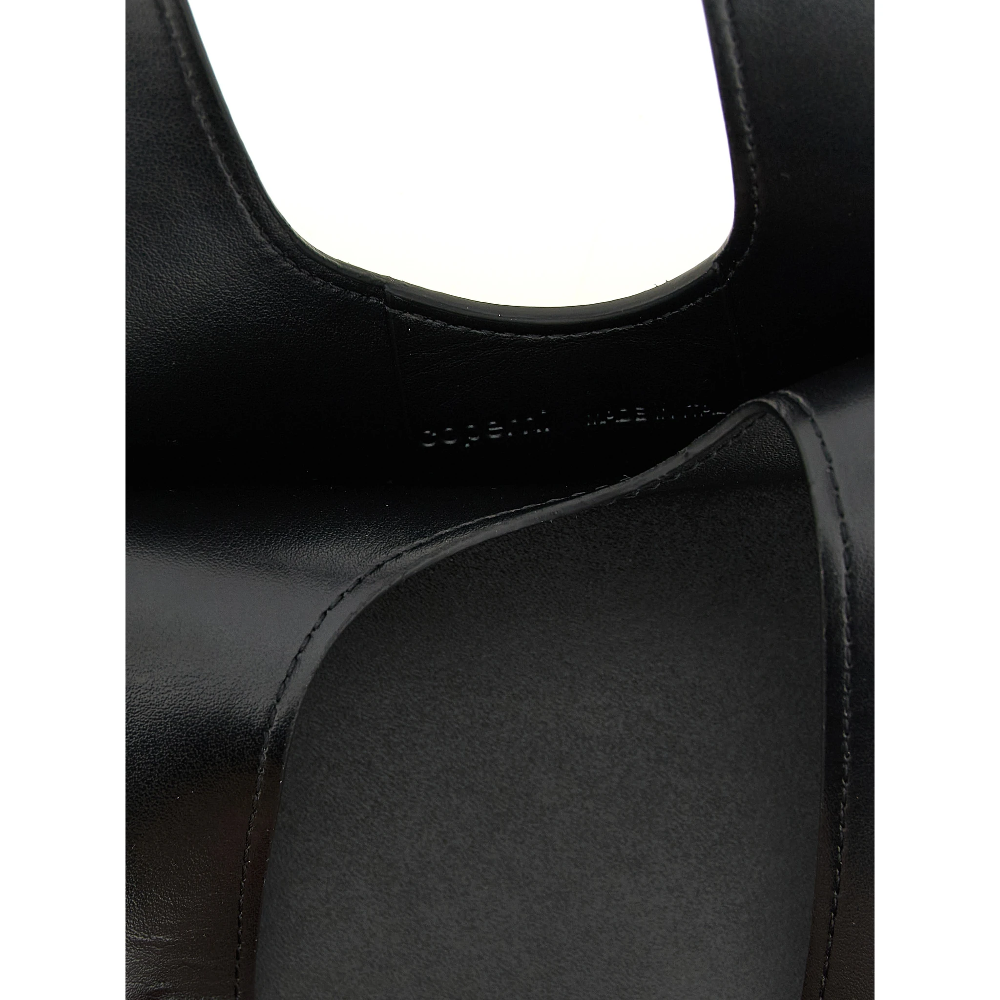 Black Cowhide Handbag