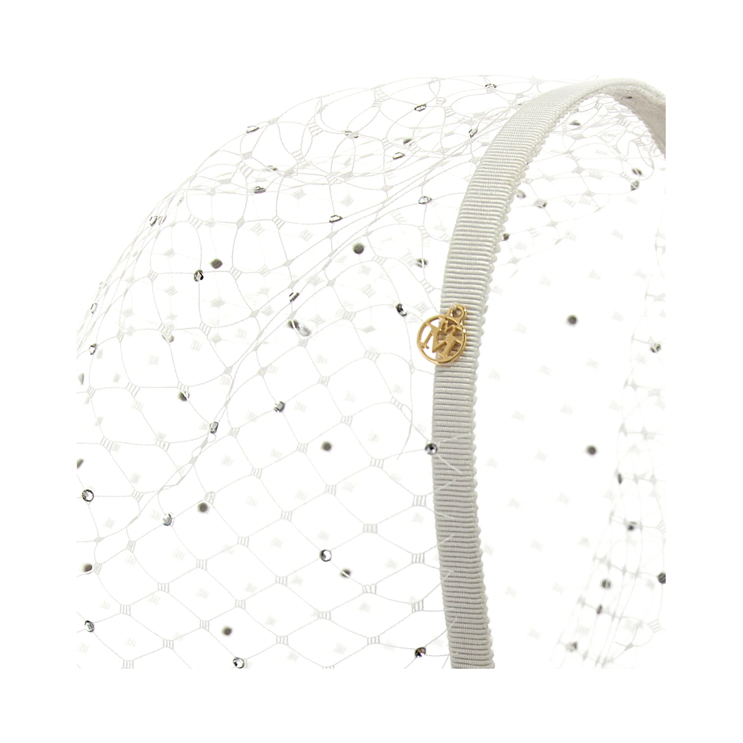 White Polyamide Headband