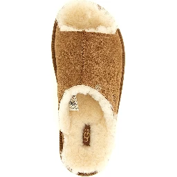 Brown Leather Slides