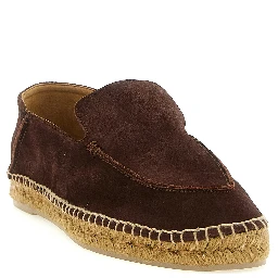 Brown Calfskin Espadrilles