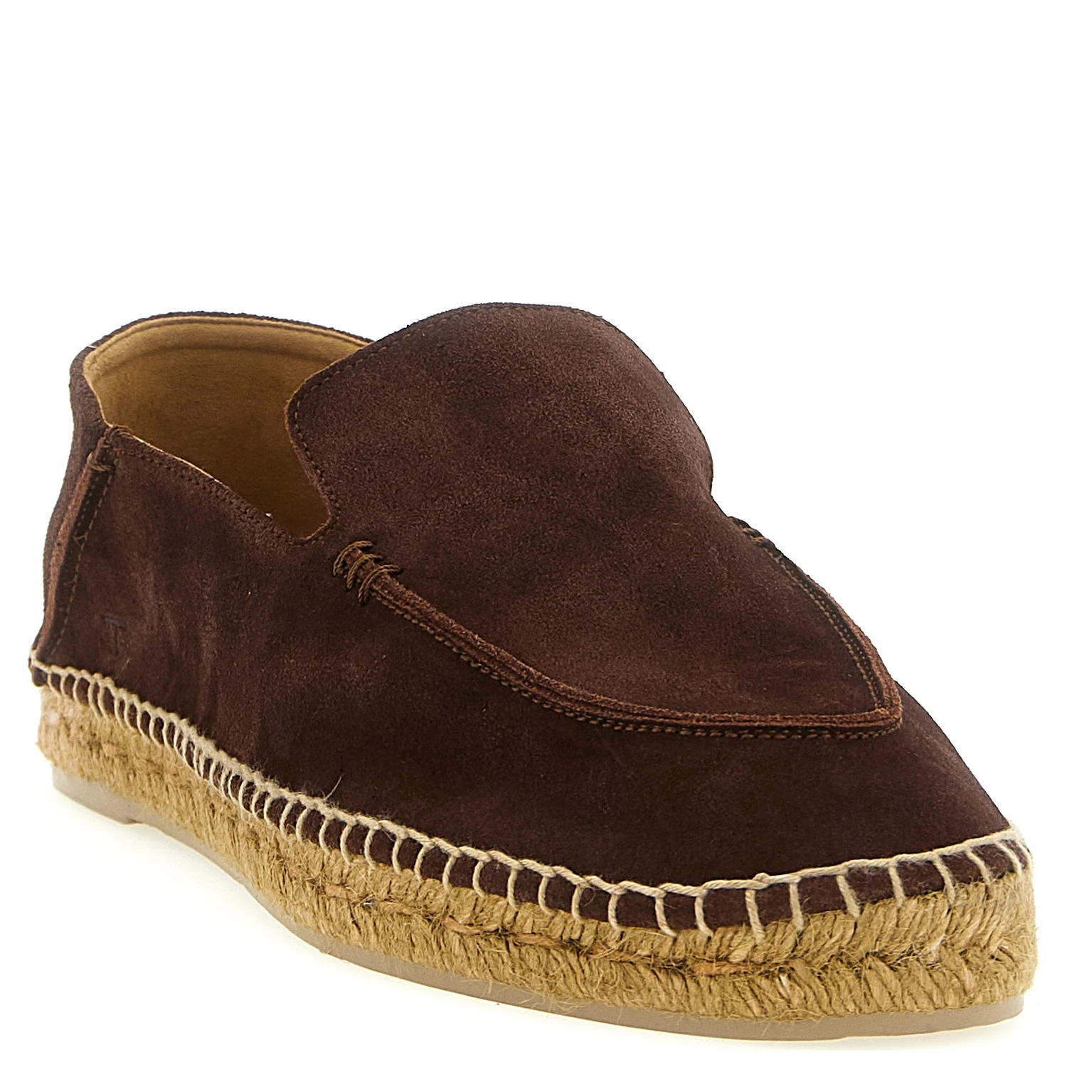Brown Calfskin Espadrilles