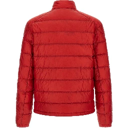 Multicolor Polyamide Full-Length Jacket