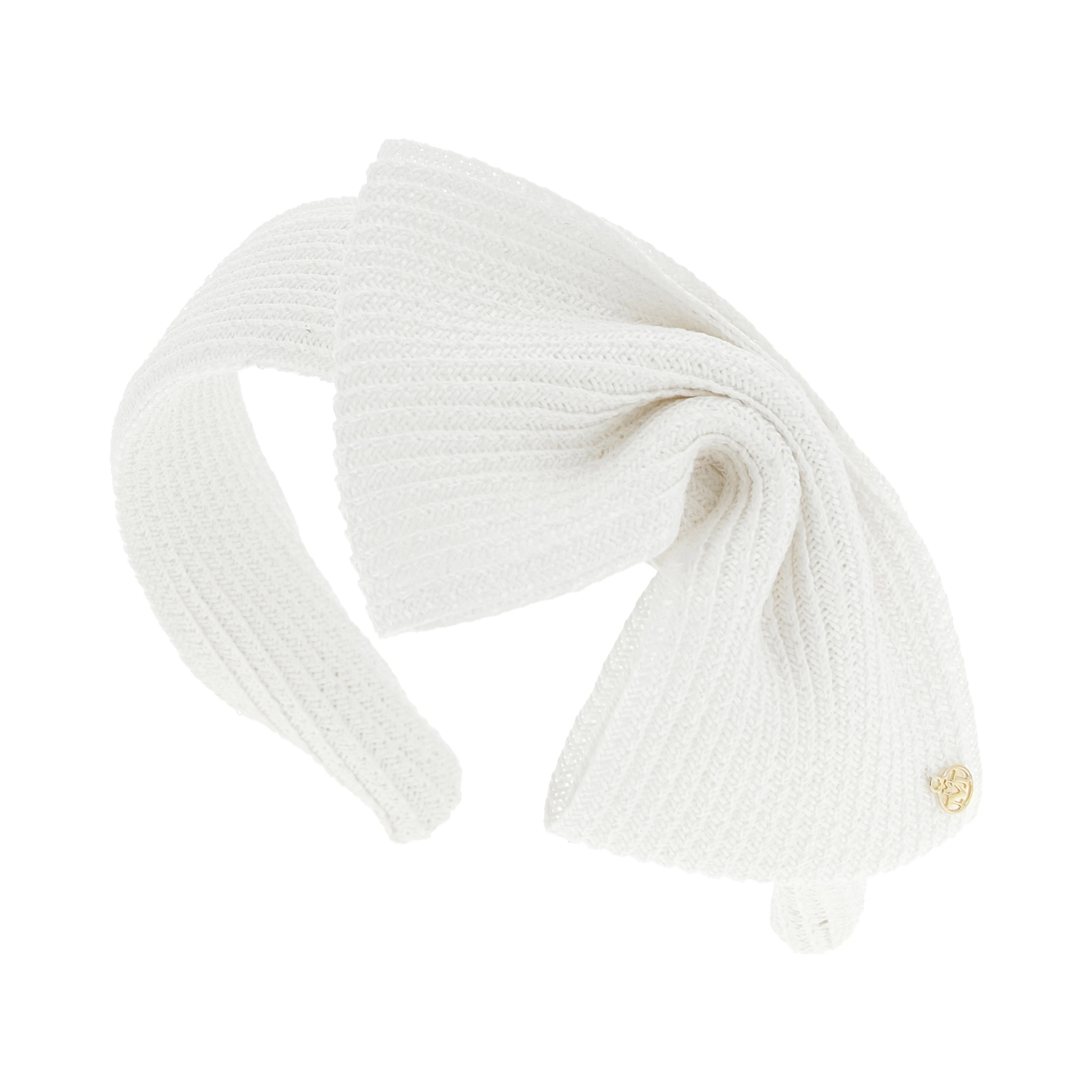 White Papier Headband