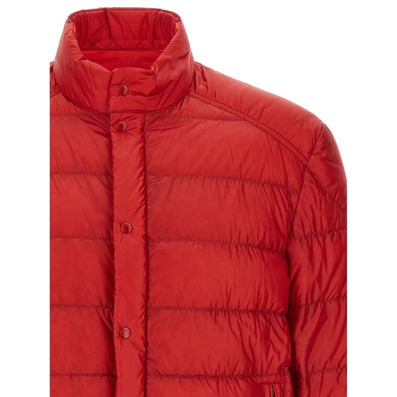 Multicolor Polyamide Full-Length Jacket
