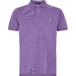 Purple Cotton Polo Shirt